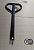 Ручка в сборе для тележек гидравлических DF-III (Handle assembly)